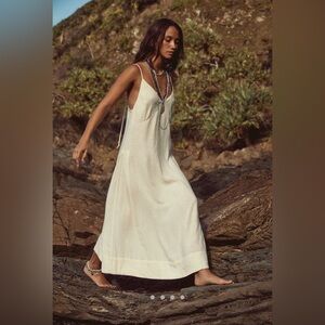 Free People Emmers Linen Midi